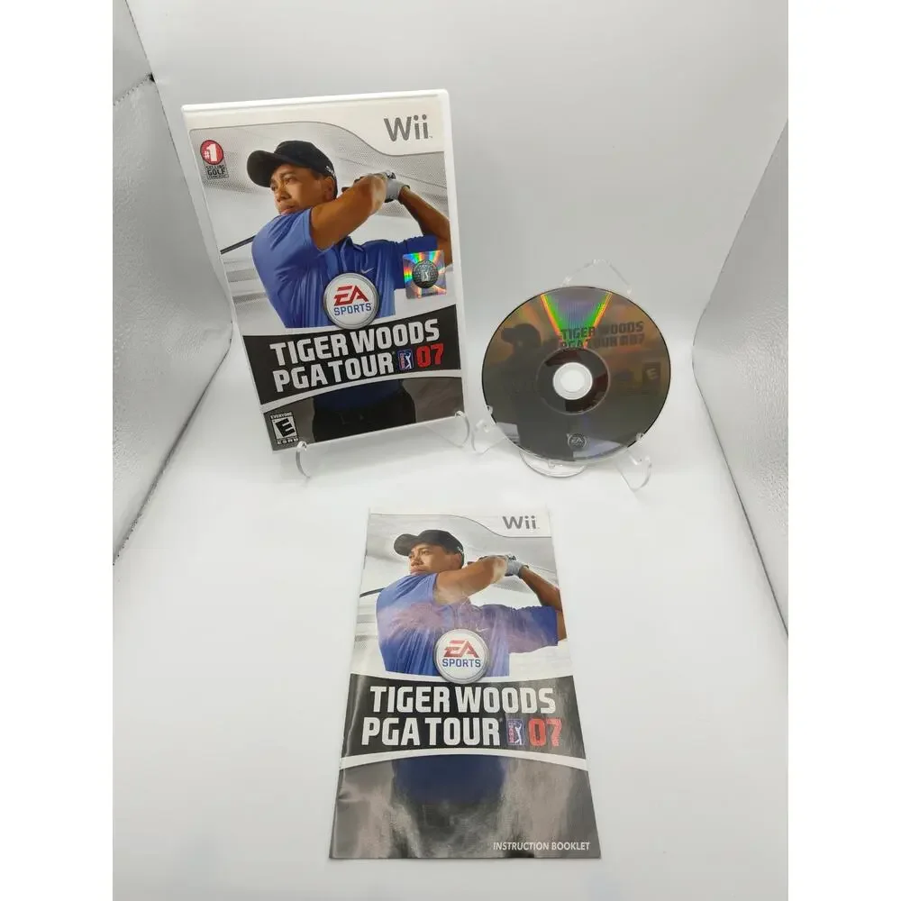 Tiger Woods PGA Tour 07 CIB Complete Tested Nintendo Wii